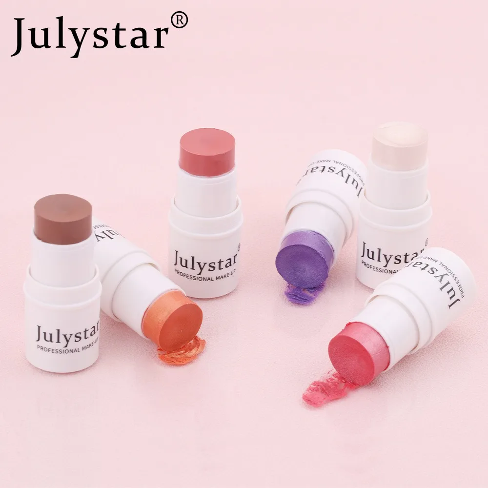สติ๊กคอนทัวร์บรอนเซอร์สีน้ำตาลสำหรับใบหน้า รองพื้นแบบแท่ง ปากกาแต่งหน้า ติดทนนาน เนื้อเนียน คอนทัวร์ บลัชออน ไฮไลท์ คอนซีลเลอร์ เครื่องสำอาง