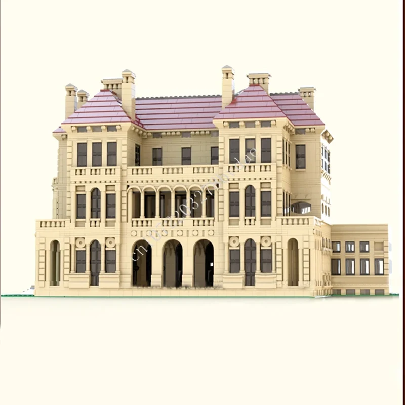 7894PCS The Breakers modular MOC streetview Puzzles Set Architecture Creative Assembly Christmas Birthday Toy Gift for Kids Ages