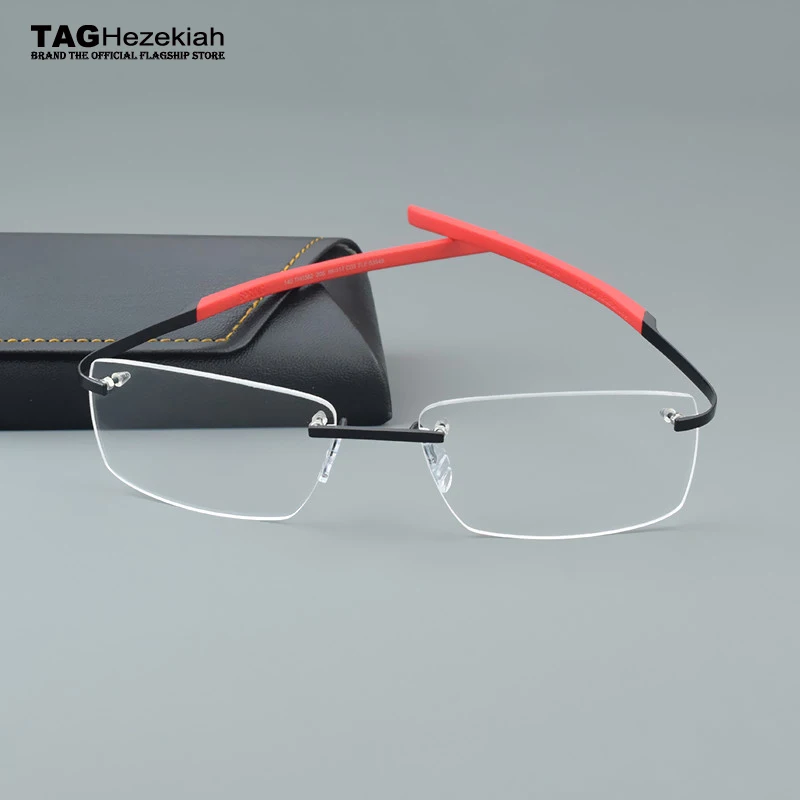 Top Brand optical glasses frame Man Myopia computer Sports Eyeglasses Ultralight movement eye glasses for men spectacles TH0382