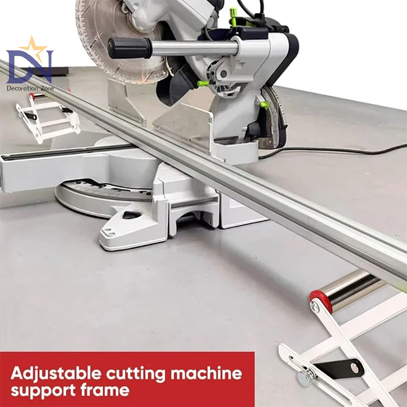 Adjustable Cutting Machine Support Frame Material Support Bracket For Cutting Machine Cutting Lift Table Stand Workbench Lift