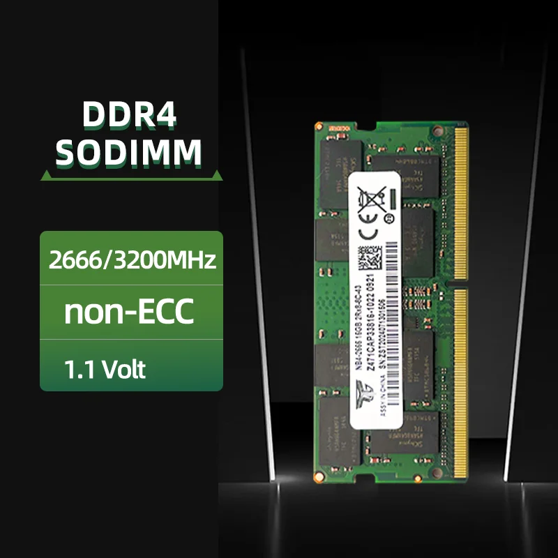 Память для ноутбука DDR4 SODIMM, 16 ГБ, 8 ГБ, 32 ГБ, 4 ГБ с 260-контактным интерфейсом, высокая частота