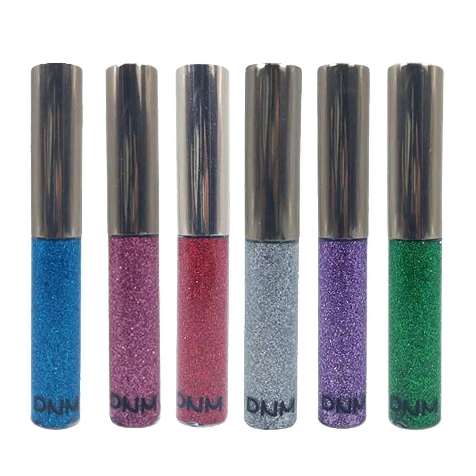 キラキラリキッドアイライナー、シャマー、メタリック、アイシャドウ、1パック、2-4パック