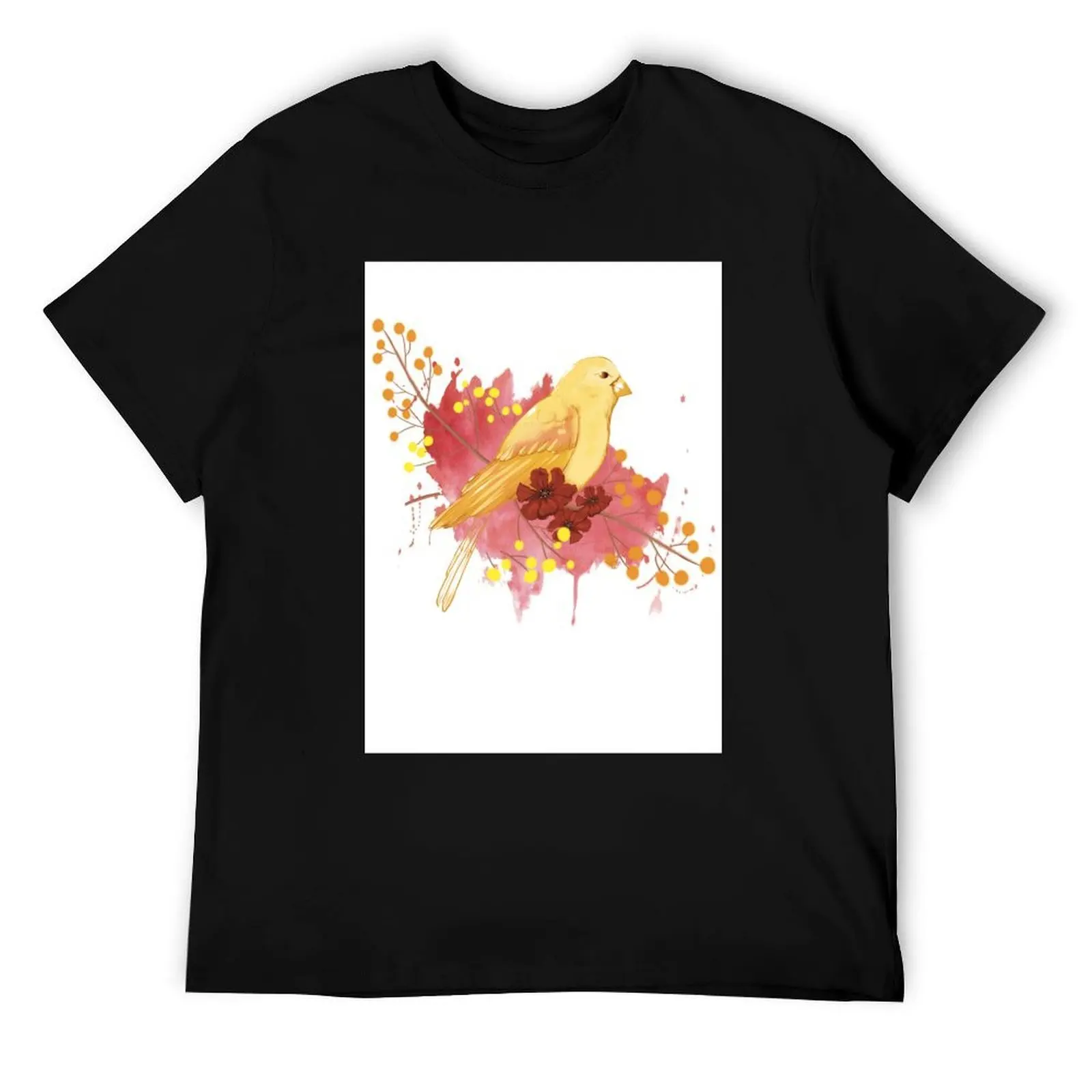 

golden bird T-Shirt graphic t shirts for man t shirts for man cotton T-Shirt