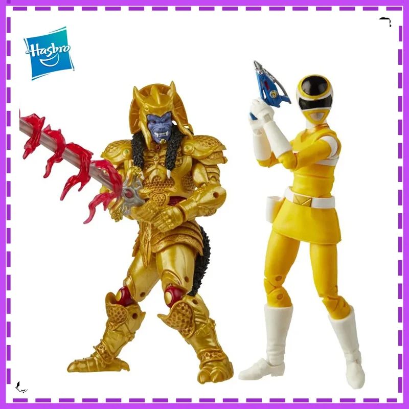 Hasbro Power Rangers Goldar Gelb Ranger Anime Figuren Action Figure Aktive Joint Sammlung Film Modell Kinder Spielzeug Geburtstag Geschenk