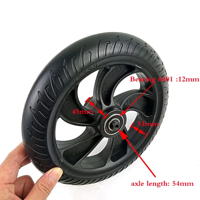 High quality  Rear Wheel For KUGOO S1 S2 S3 Folding Electric Scooter spare part 8.5 inch solid tyre wheels