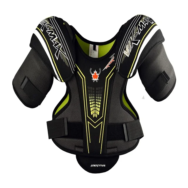 2026/Hot Selling Professional VIK-MAX/Customized Ice Hockey & Field Hockey EVA Foam Shoulder Pads JR/SR Size