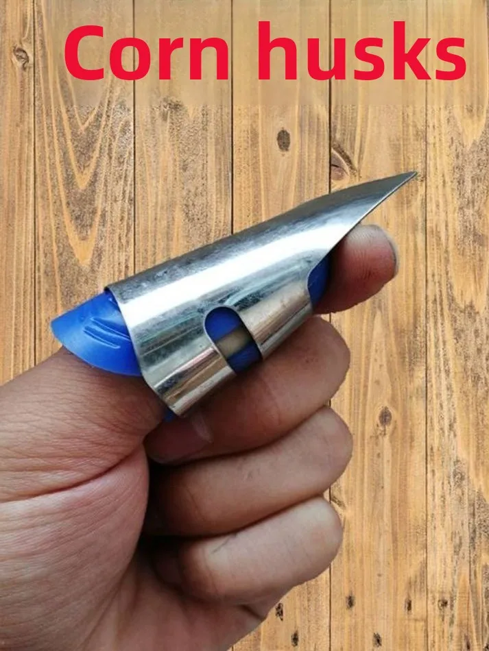 

Qui Tear Corn Steer Эффективная кукурузная очистка для пальцев и ногтей Защитное снаряжение для рук для домашнего использования Простой в использовании инструмент для кукурузы