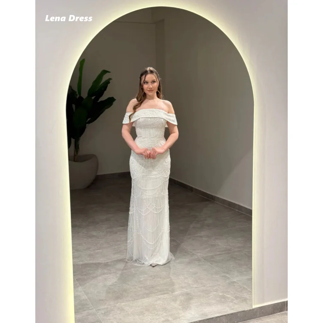 

Lena Beads Elegant Party Dresses for Special Occasions Bespoke Occasion Dresses 2025 Woman Luxury Custom Made Mermaid Prom Gown