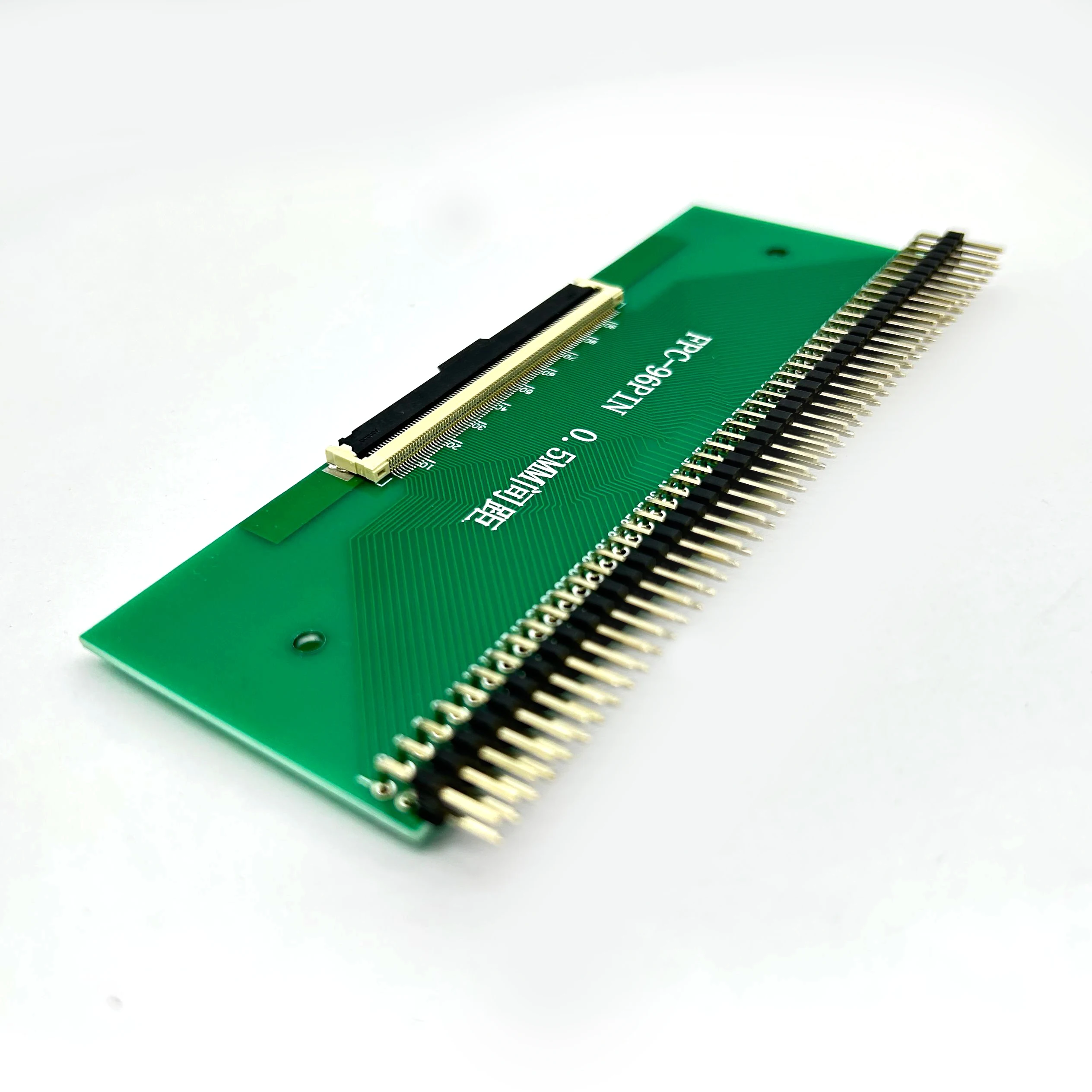 96-Pin FFC / FPC Breakout Board PCB Adapter 0.5mm To 2.54mm Soldered Connector Right Angle/Straight 90°/180° 2.54 pin