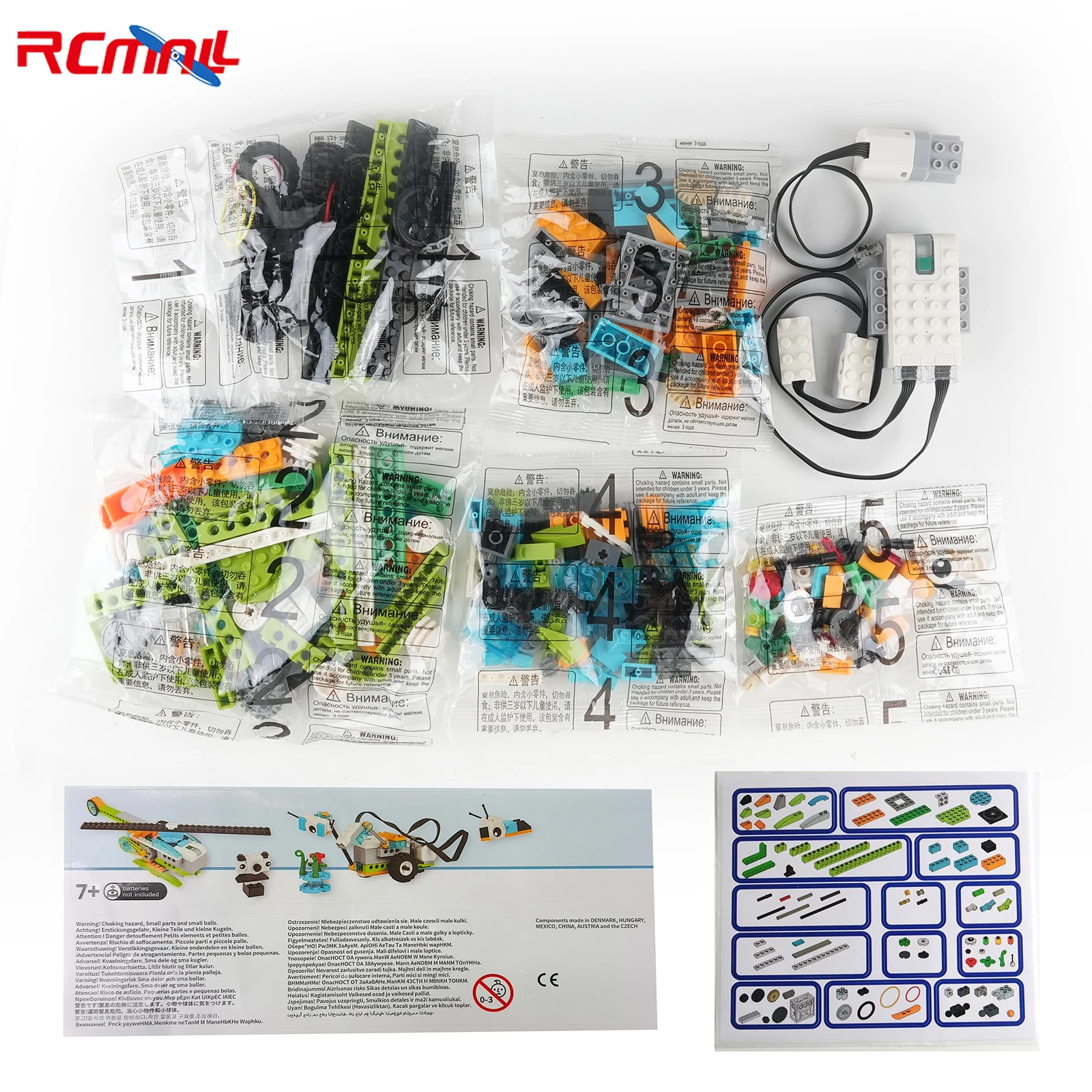 Electronic Education PF Bricks Kit 45300 Programed Robot DIY High-tech Building Blocks for We.do2.0