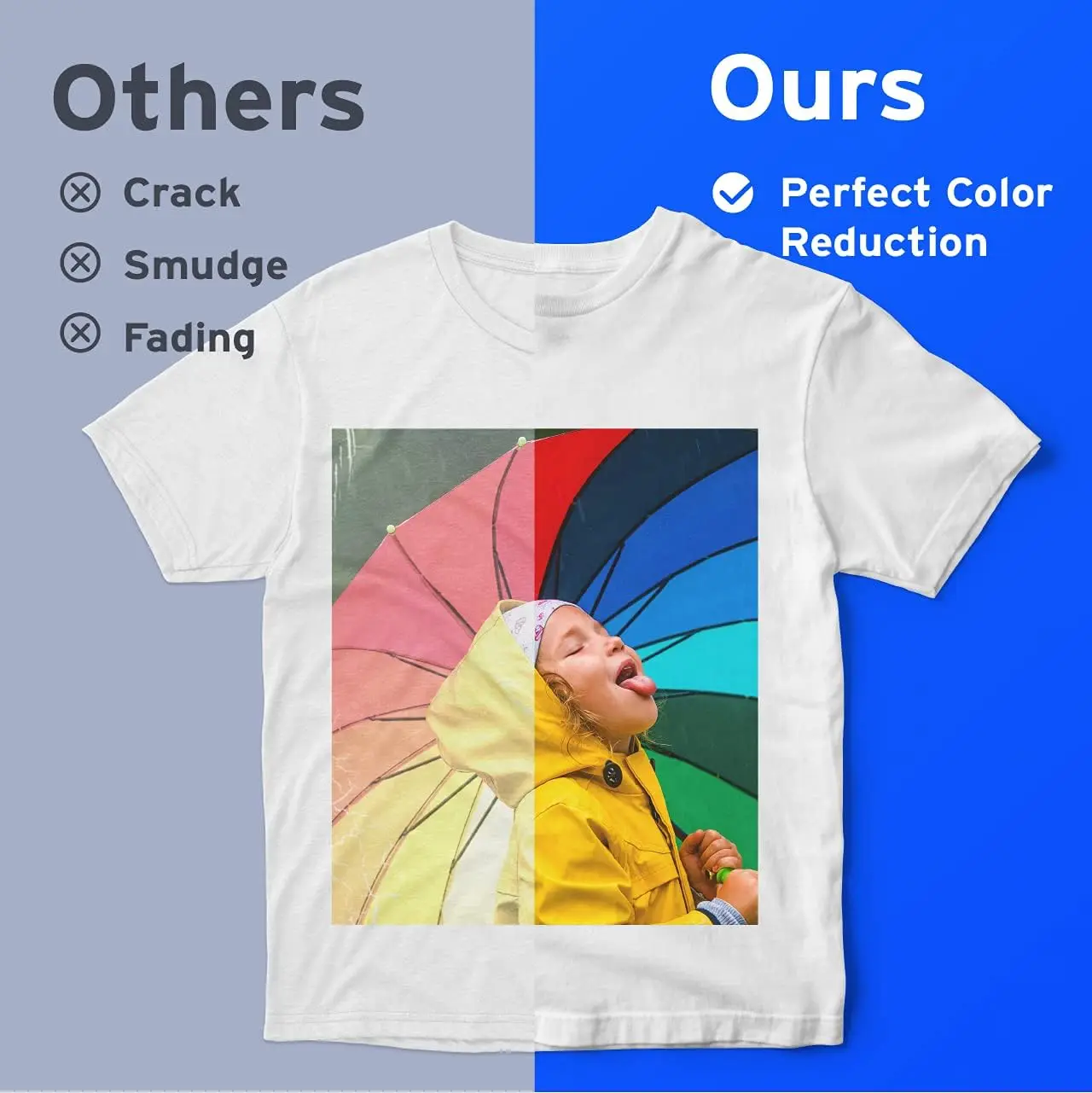 HUSPER 125G  A4 100 Sheets Sublimation Paper Heat Transfer Paper Inkjet Printer With Sublimation Ink For Mug T-Shirt