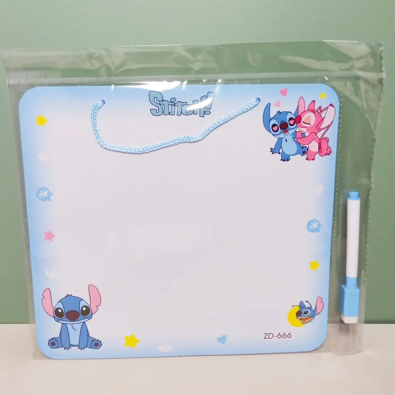 Cute Stitch Magic Drawing Board Chidlren Whiteboard Back To School Bulletin White Board School Stationery Art Supplies Toy Gift