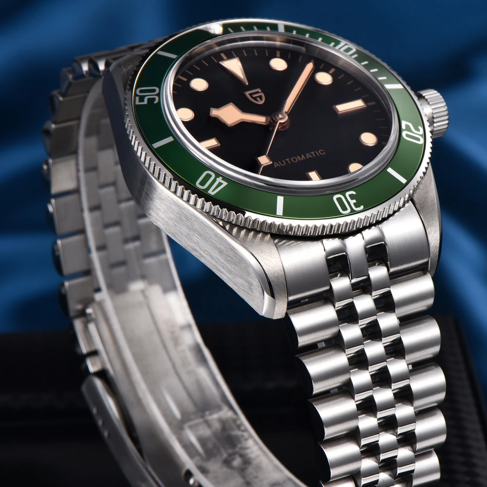 2025 جديد PAGANI DESIGN BB58 اليوبيل سوار ساعات رجالية فاخرة ساعة أوتوماتيكية الرجال NH35 الياقوت الزجاج ساعة اليد الميكانيكية