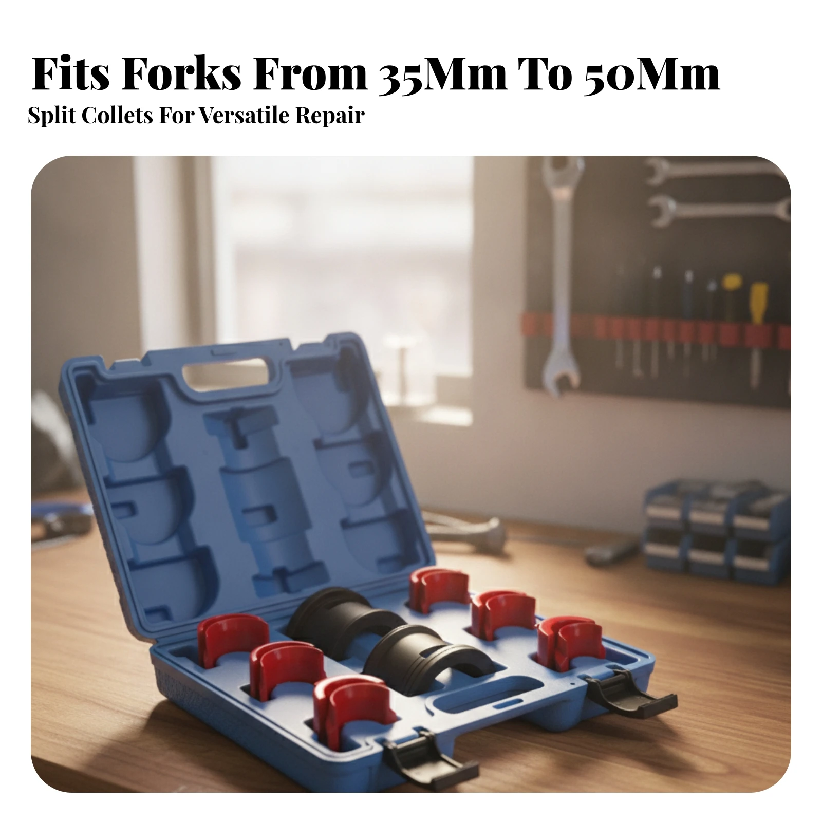 Motorcycle Fork Seal Driver Kit Weighted Fork Seal Driver Kit Heavy-Duty Compatible for DIY Riders, Shock Service