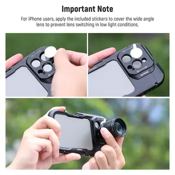 NEEWER 2X konvertor pro teleobjektiv pro fotoaparát telefonu, 240mm telekonvertor pro NEEWER klec pro iPhone, Android, Samsung, Xiaomi 8 nejlepší prodej Samsung Galaxy K Zoom - №8