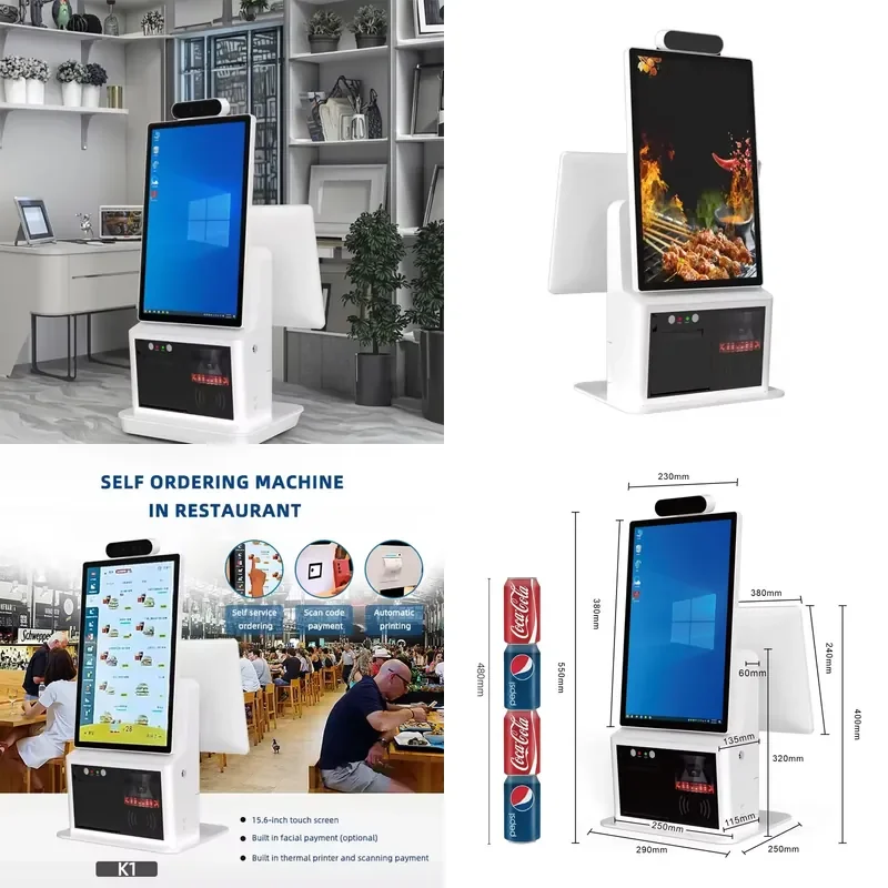 Factory Wholesale All in One POS Terminal Cash Register System for Supermarket Retail Store