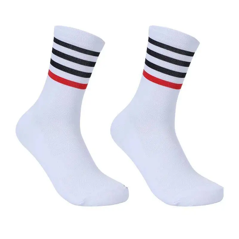 

1 Pairs Unisex Cycling Socks Multi - Color Breathable Quick - Dry Ankle Socks for Men Women Cycling Sport Fitness Accessories