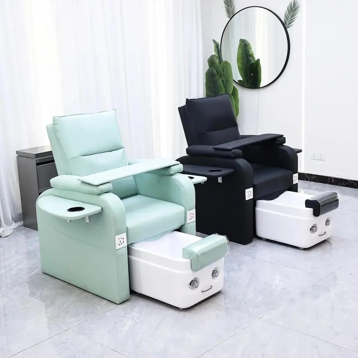 

Popular Foot Spa Chair Manicure Spa Pedicure Chair Modern and Luxurious Multifunction Nail Beauty Salon Pedicure Pedicure Chair