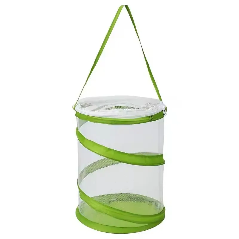 

Butterfly Habitat Cage Terrarium Pop-up Clear Mesh Enclosure Butterfly Cage For Caterpillars Butterfly Habitat For Indoors 6.3 X
