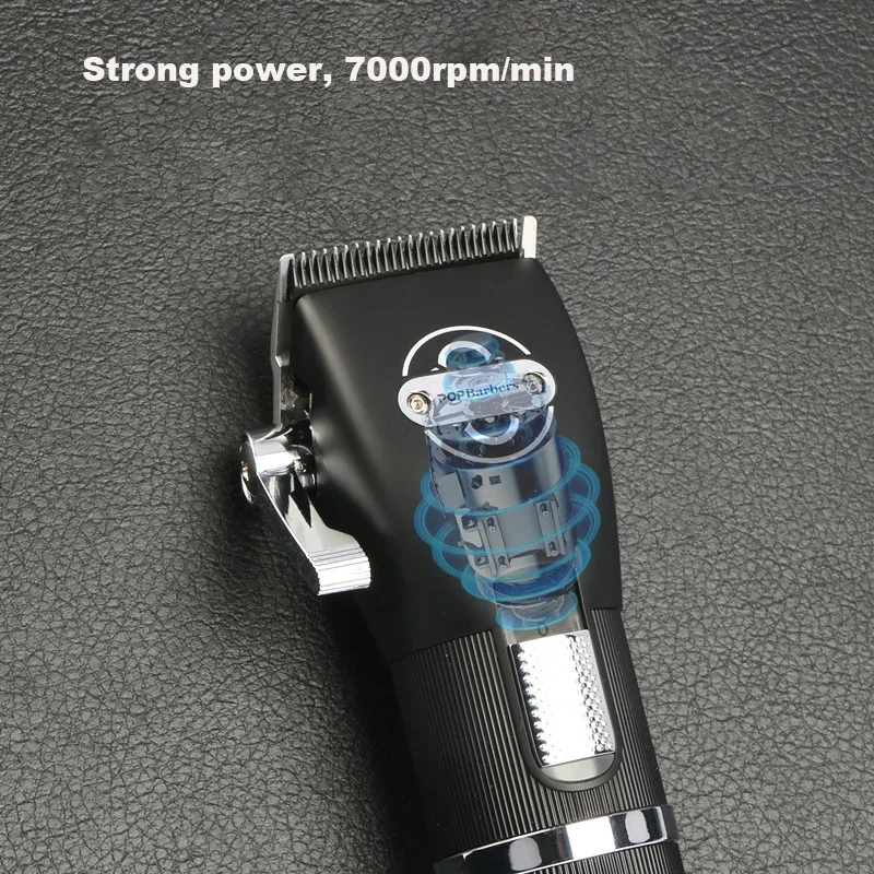 Electric Hair Clippers Electric Hair Clippers Greasy Hair Gradient Pusher Men's Rechargeable Barber Pusher
