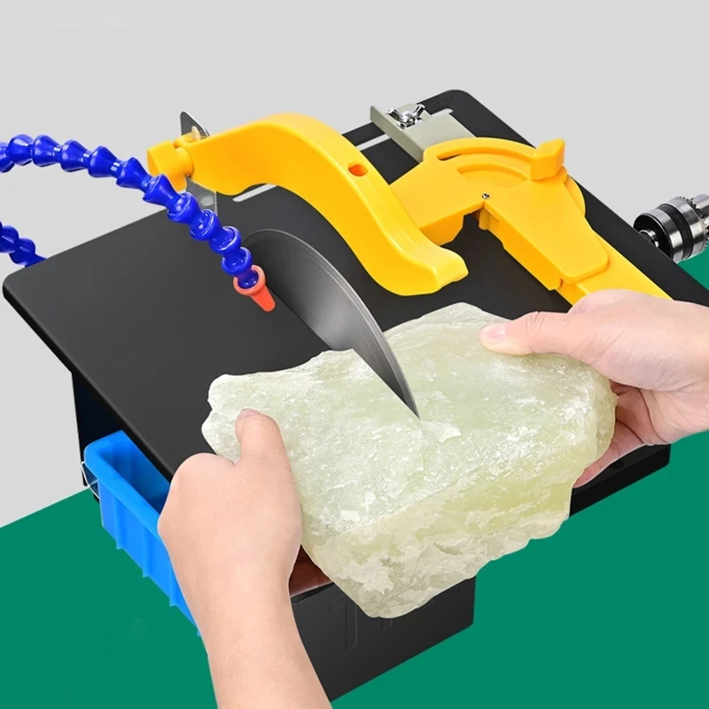 220V Multifunction Grinding Polishing Machine Mini Table Saw Stone Polisher Jade Engraving Machine Portable Jade Cutting Machine