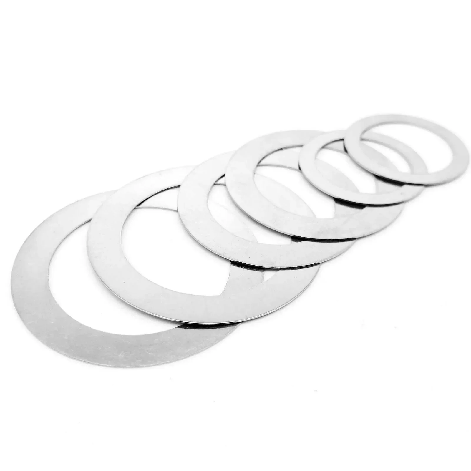 304 Stainless Steel Adjusting Ultrathin Precision Shim Gasket Ultra Thin Flat Wafer Washer M2 M3 M4 M5 M6 to M40 DIN988