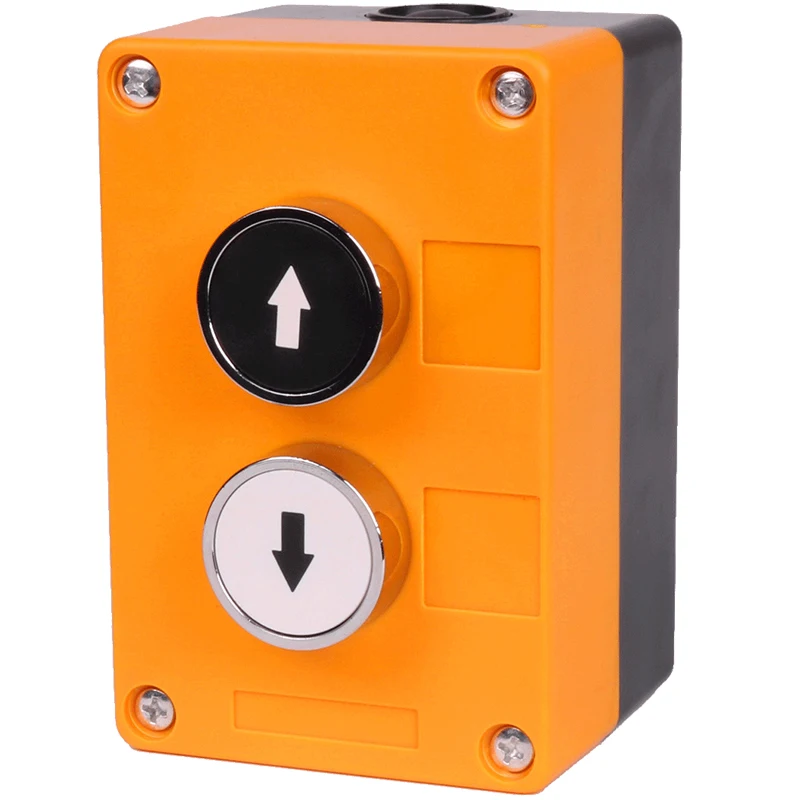 

Affordable type, push button switch with control box, start stop, emergency stop, knob, power switch