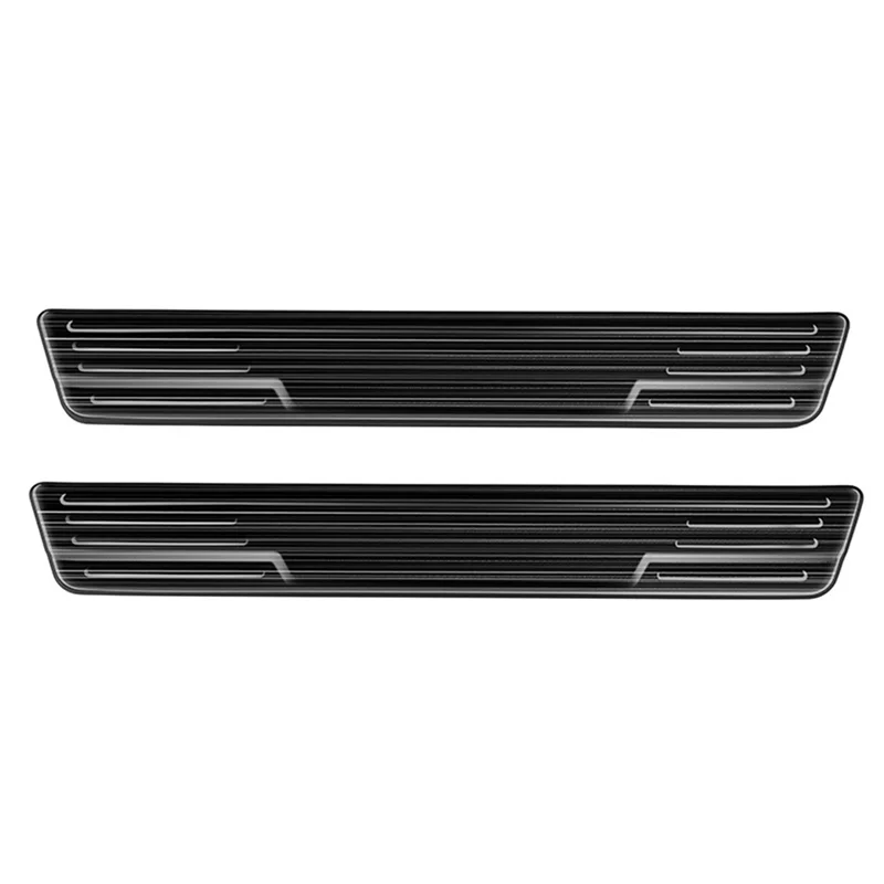 Car Exterior Sill Strip Scuff Plate Guard Pedal Protector Styling Sticker Black for Toyota Sienta 10 Series 2022-2023