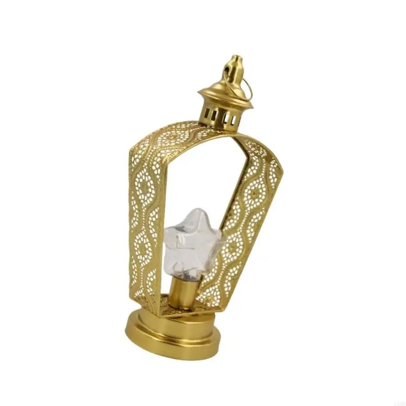 2025 Nuovo Eid Mubarak Led Ornament Ornament Party Forniture Ramadans Lanterns Lampada Eid Decorazione per soggiorno camera da