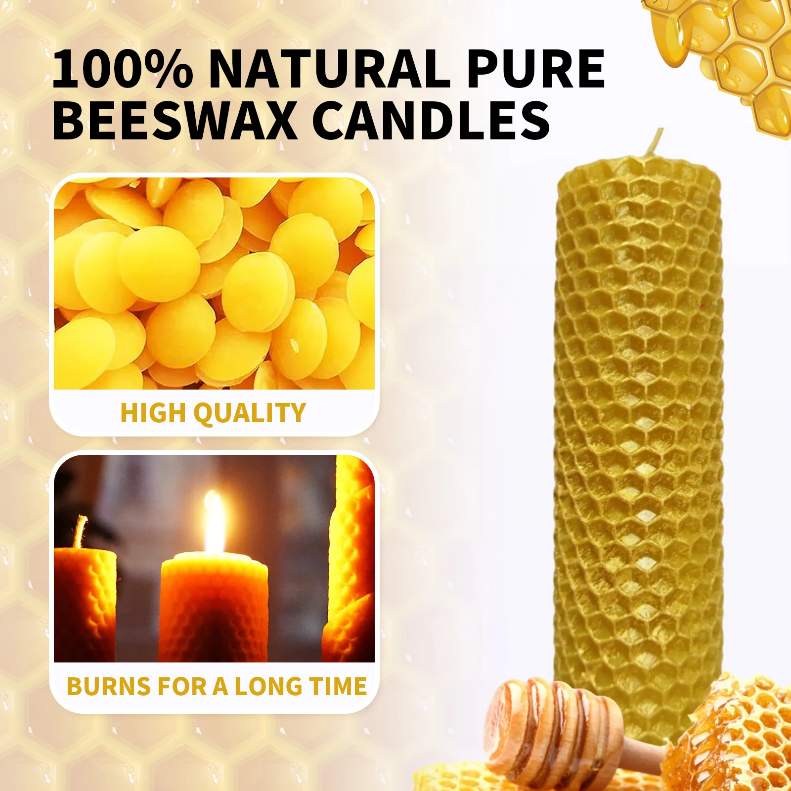 Folhas de cera de abelha para - Beeswax Sheet Roll avaliação e preço