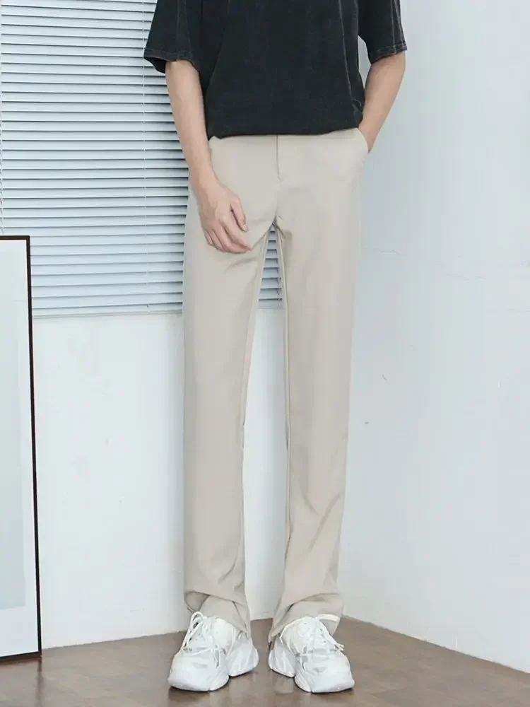 

Офисные рабочие брюки для мужчин Мешковатые мужские костюмы цвета хаки Брюки Дешевая одежда Предложение Лето 2025 Брюки Формальное платье Роскошные классические брюки