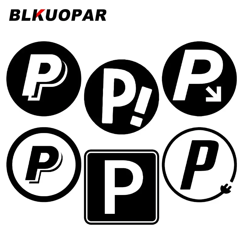 

BLKUOPAR FLCL P Car Sticker Fashionable Creative Sunscreen Occlusion Scratch Die Cut Vinyl Decal Bumper Caravan Decoration