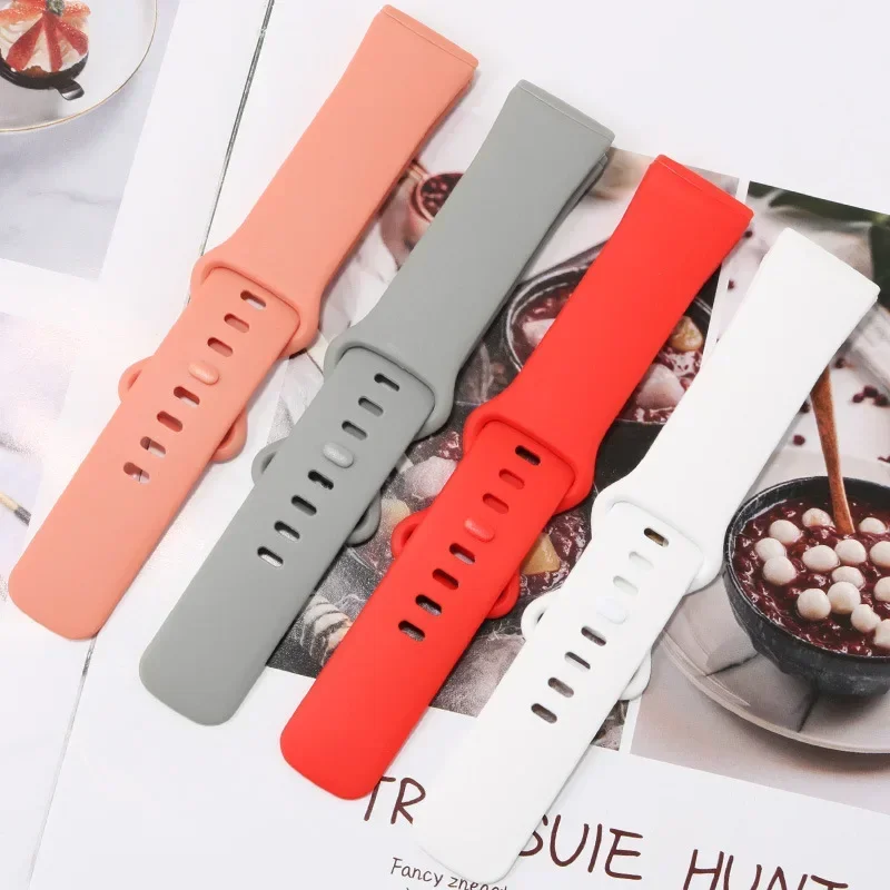 Soft Silicone Strap For Fitbit Versa 3 band Correa sport Bracelet For Fitbit Sense Versa3 women Watchband smartwatch Accessories