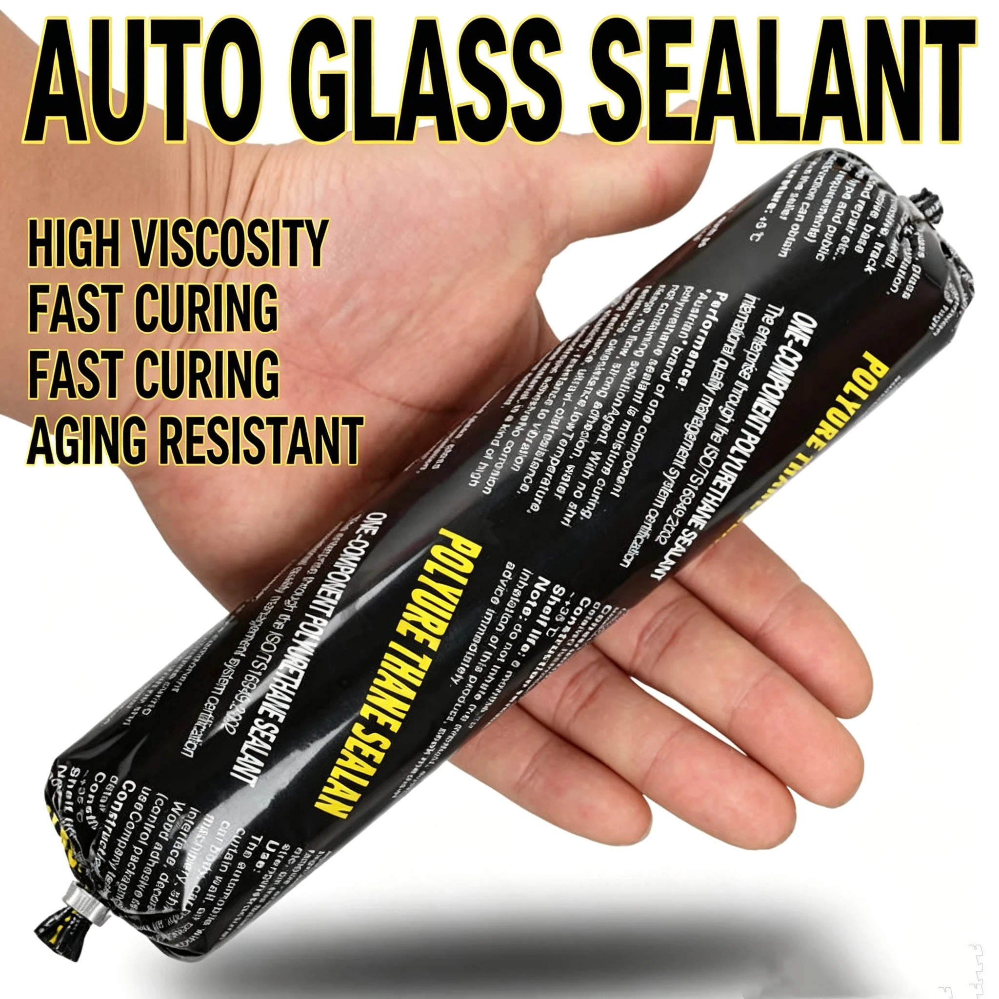 Polyurethane Sealant High Viscosity Fast Curing Auto: Car Windshield Waterproof Aging Resistant Glue