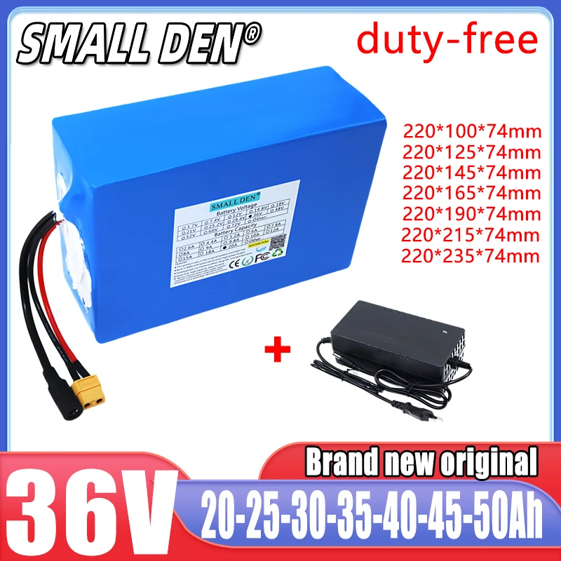 21700 36v 50Ah 45Ah 40Ah 35Ah 30Ah 25Ah 20Ah Brand new Lithium battery With BMS 1500W For 42V E-Scooter Li-ion Battery Pack