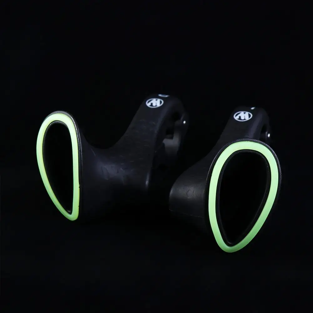 Design Mtb Handgrip Cowhorn Handle Bicycle Inner Bar Ends Bike Auxiliary Handle Fluorescent Bike Grip Bicycle Handlebar