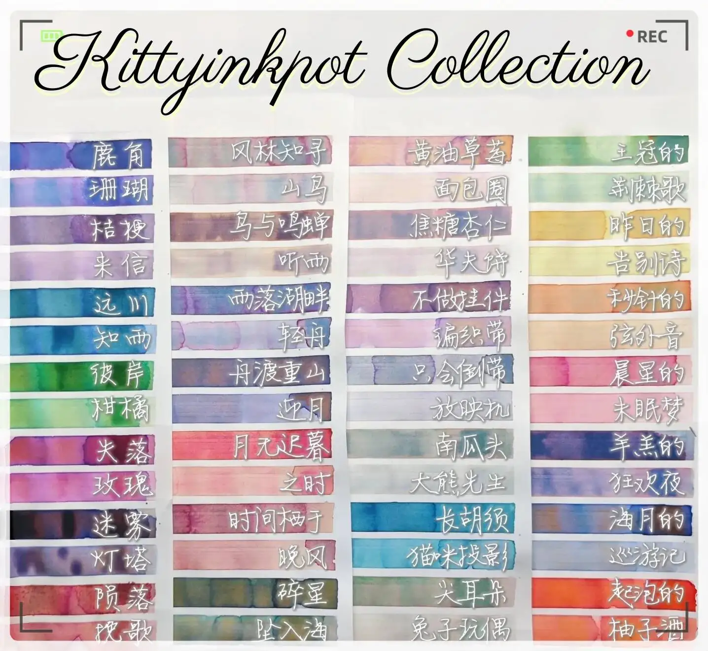 

KittyInkpot INK Collection Season 3 сезона 7, чернила для хроматографии для письма и рисования 5/35 мл/бутылка