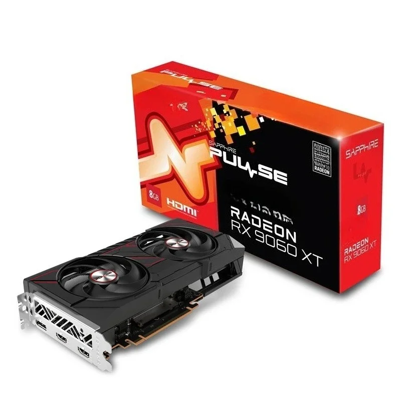 RX 9060XT 16G/8G pulsating desktop PC gaming graphics card