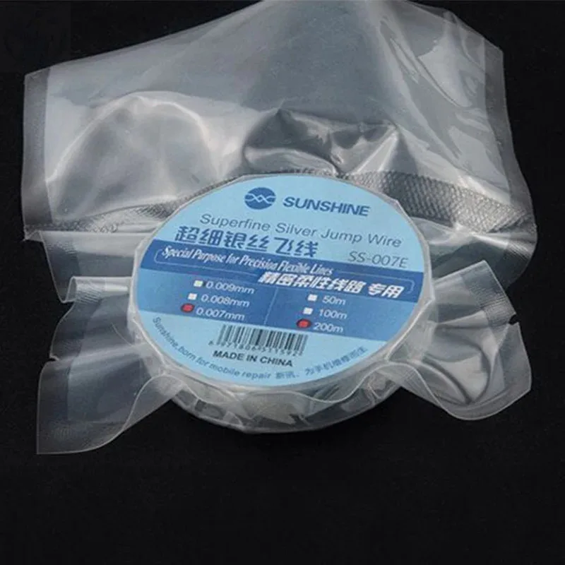 SUNSHINE SS-007E Flying Line Jump Wire 0.007mm For Mobile Phone CPU Fingerprint Touch Dedicated Repair Flying Line
