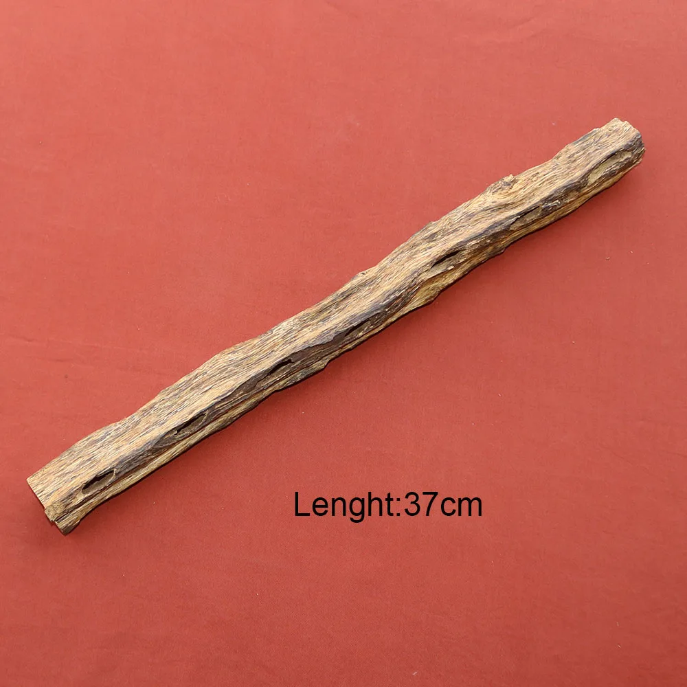 Authentic Kyara Qi Nan Jin‑Koh Natural Old Kynam Agarwood 68g 37cm Home Aroma Decor For Tea Room Living-Room