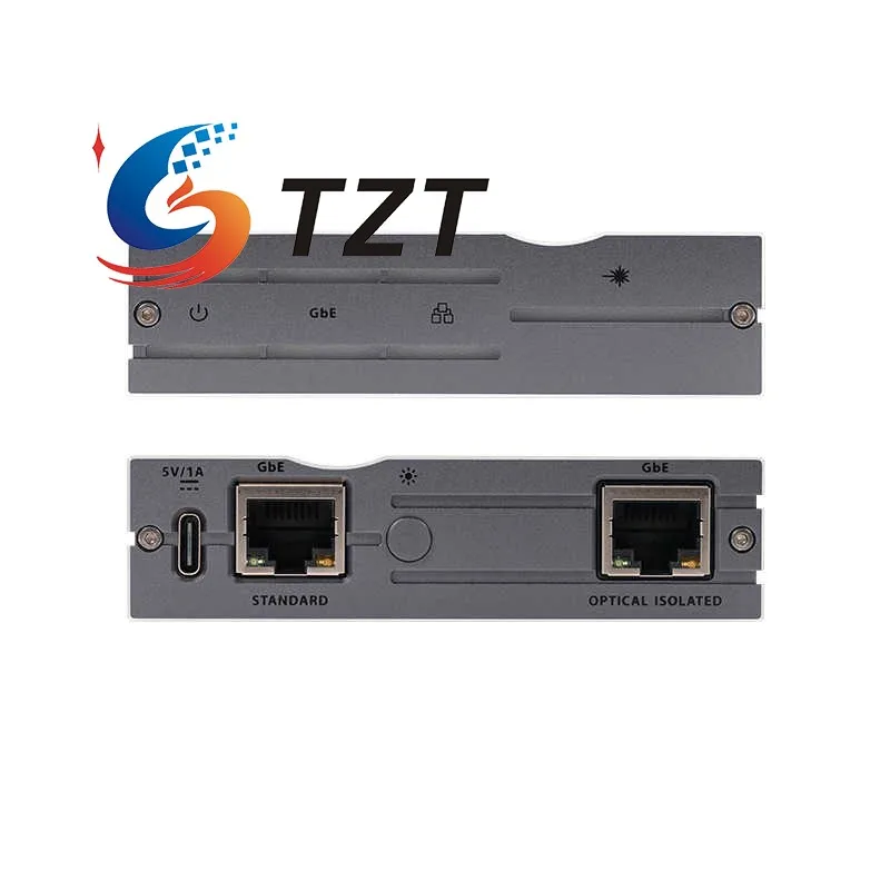 

TZT SilentPower LAN iPurifier Pro Portable Network Noise Filter Data Jitter Elimination Optical Isolation Support Gigabit Ethern