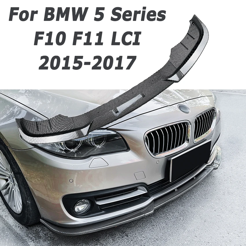 

Car Front Bumper Lip for BMW 5 Series F10 F11 LCI 2015-2017 Front Diffuser Splitter Spoiler Auto Aftermarket Parts