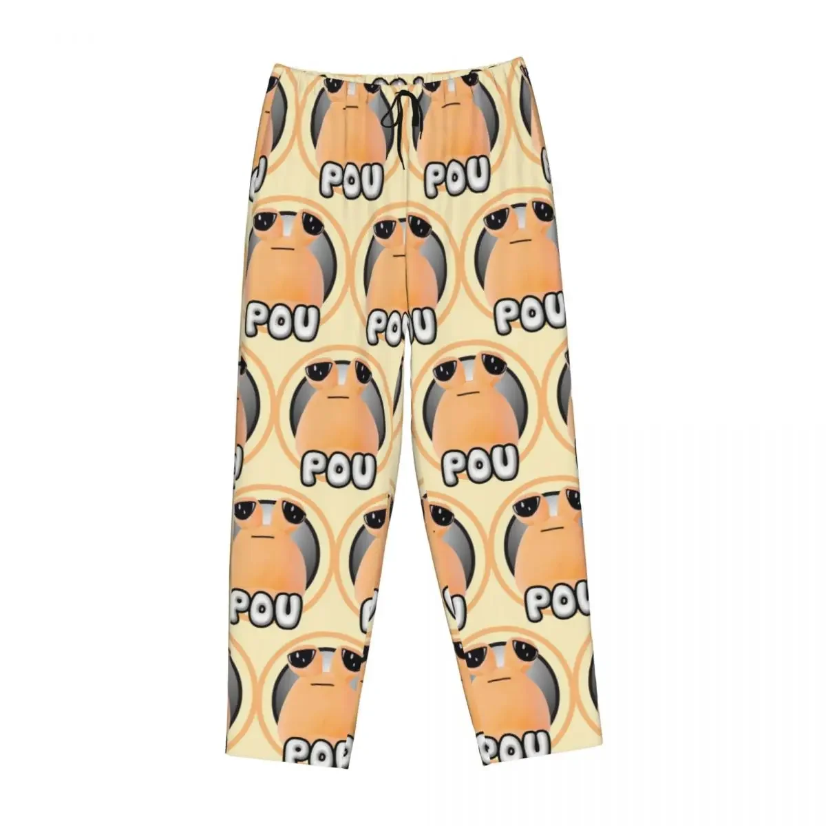 

Custom My Pet Alien Pou Cute Cartoon (3) Women Pajama Pants Lounge Sleep Sleepwear Bottoms with Pockets