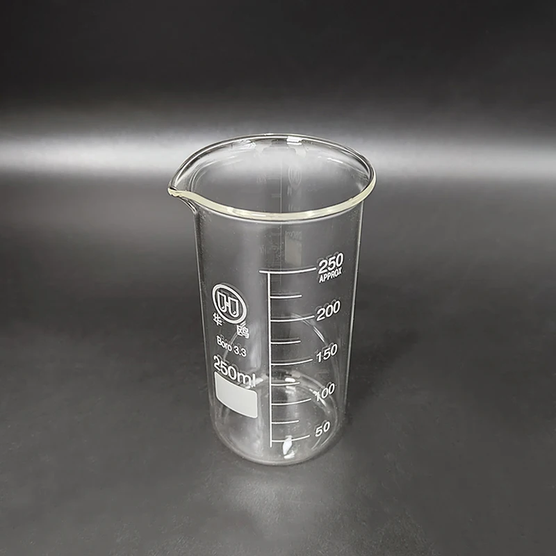 HUAOU Tall beaker with scale, 50mL100mL250mL500mL1000mL, Borosilicate glass