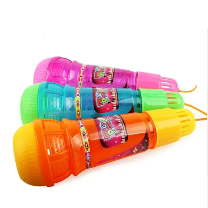 New Echo Microphone Kids Eloquence Training Plastic Model Toy School Speech Host Show Props Gifts