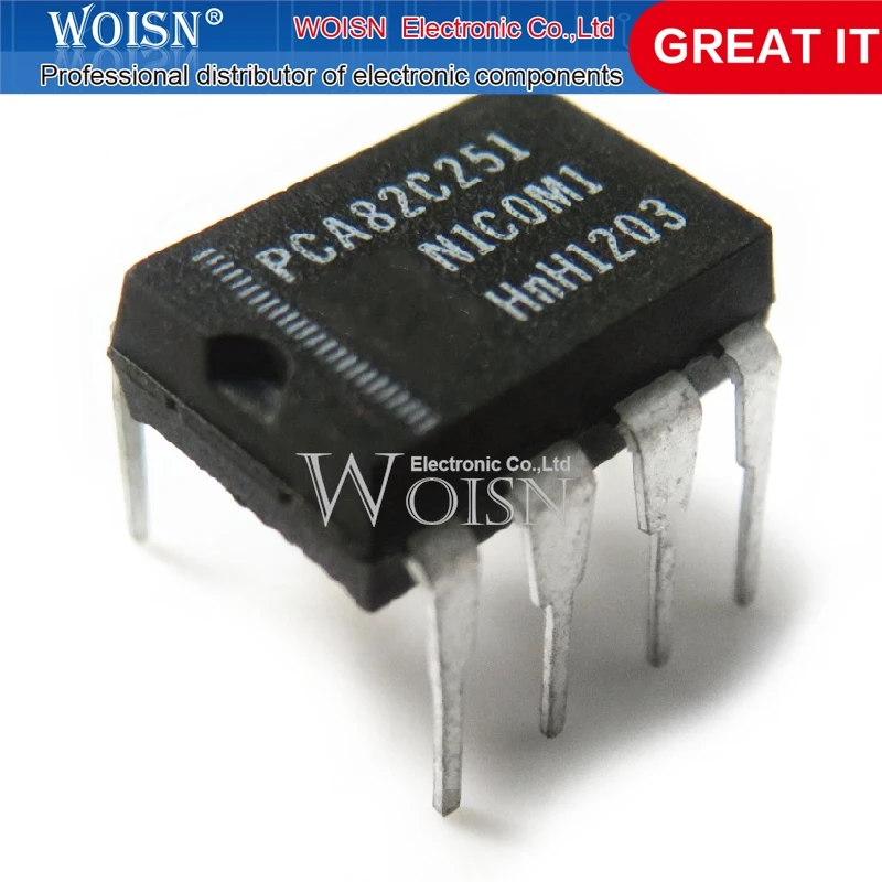 1pcs/lot PCA82C251 PCA82C251N DIP-8 In Stock