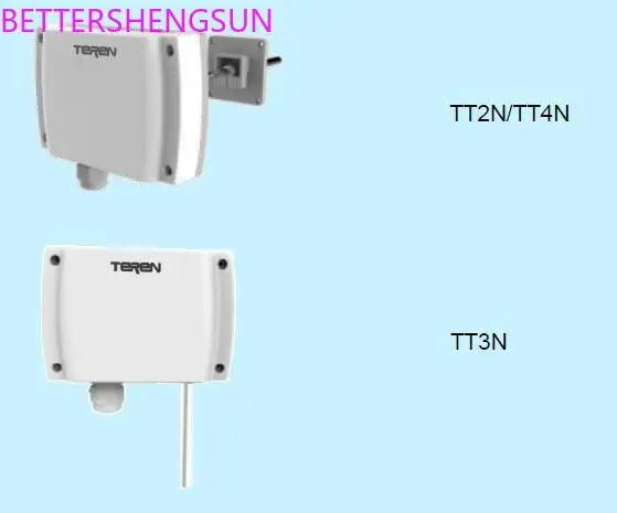 Temperature transmitter sensor duct type TT2N211 outdoor TT3N211 water pipe