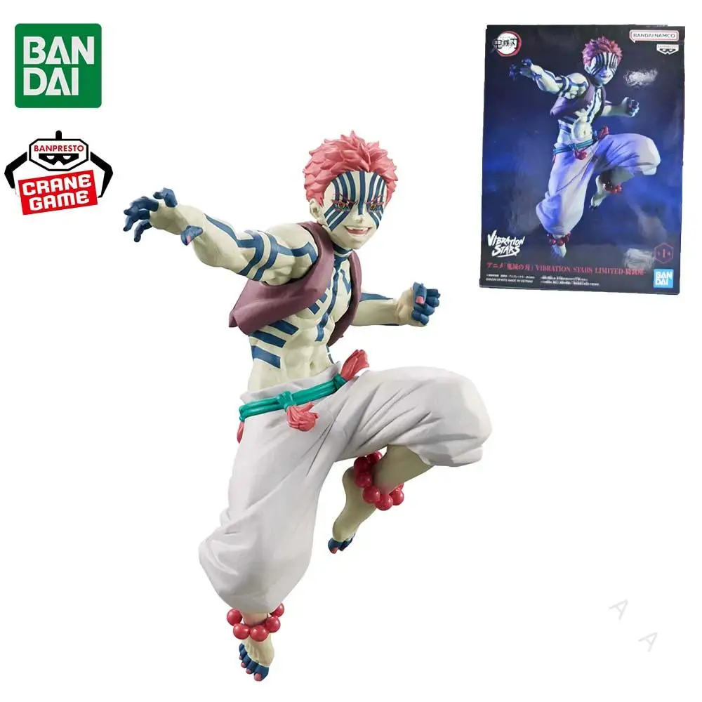 

BANDAI Demon Slayer VIBRATION STARS Akaza Совершенно новые точечные товары Фигурка Модель Аниме Натуральная игрушка в штучной упаковке
