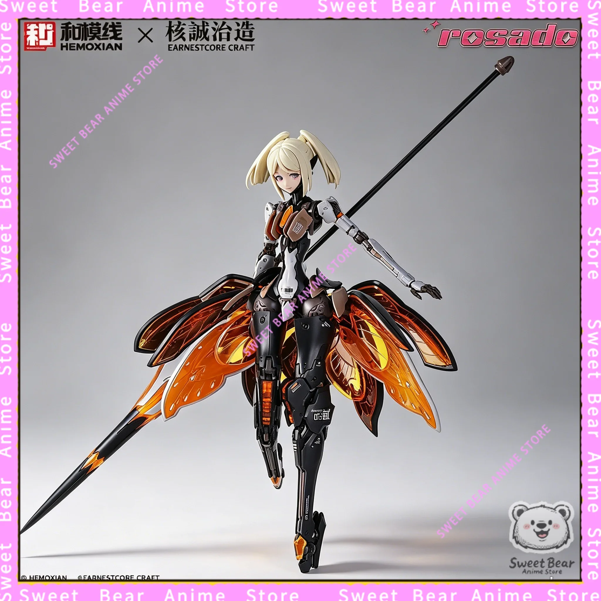 

В наличии: Набор для сборки модели Earnestcore Craft HEMOXIAN Starflower Lily MK3 Rosado Project Mecha Girl, фигурка аниме-персонажа