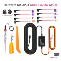 for 70mai Hardwire Kit UP03 Only Type-c Port  for 70mai A810 X200 Omni M500 24H Parking Monitor Power Line